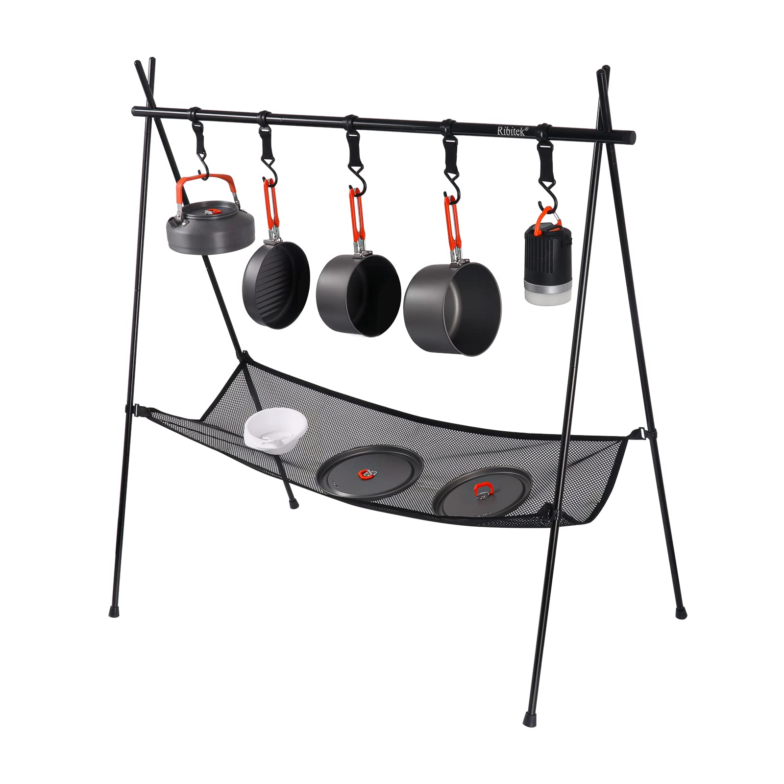 Amazon.co.jp: Ribitek ハンギングラック ハンガーラック ランタン